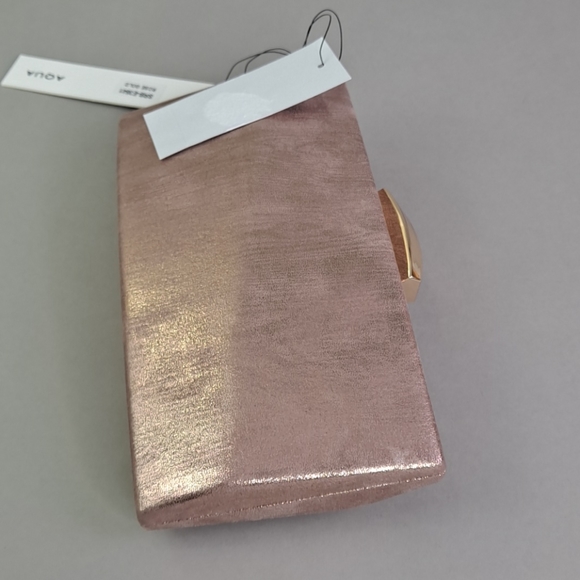 NWT AQUA Mini Box Clutch - 100% Exclusive - Picture 4 of 8